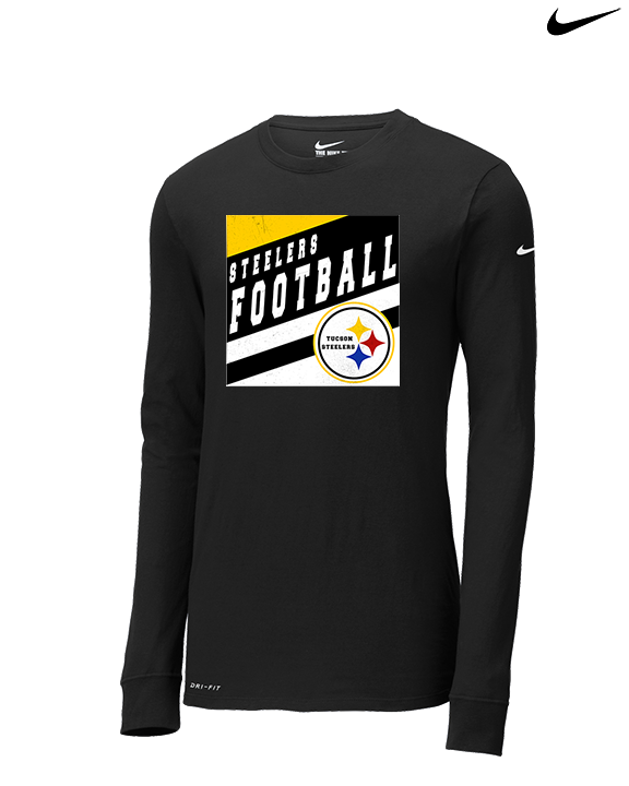 Tucson Steelers Football Square - Mens Nike Longsleeve