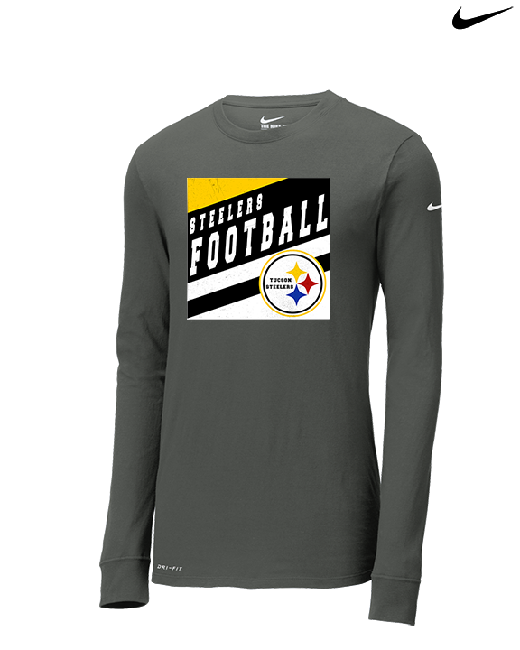 Tucson Steelers Football Square - Mens Nike Longsleeve