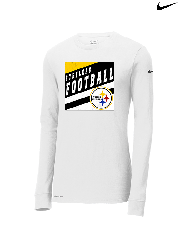 Tucson Steelers Football Square - Mens Nike Longsleeve