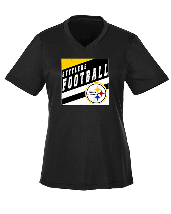 Tucson Steelers Football Square - Womens Performance Shirt