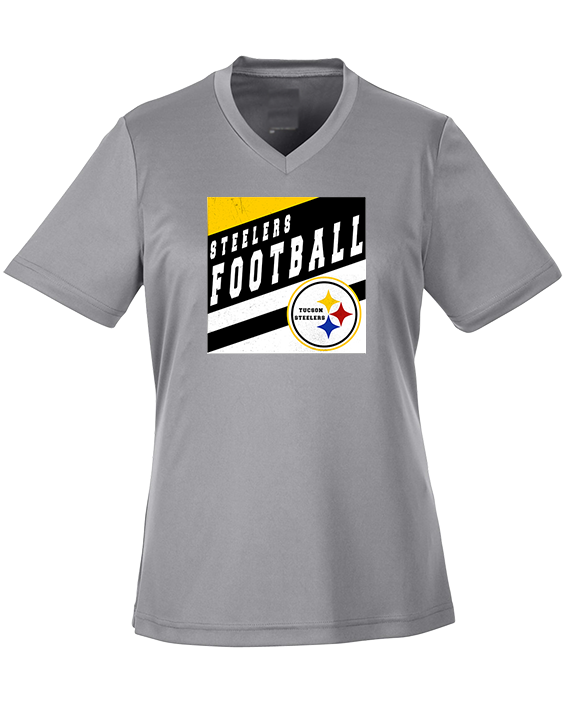 Tucson Steelers Football Square - Womens Performance Shirt