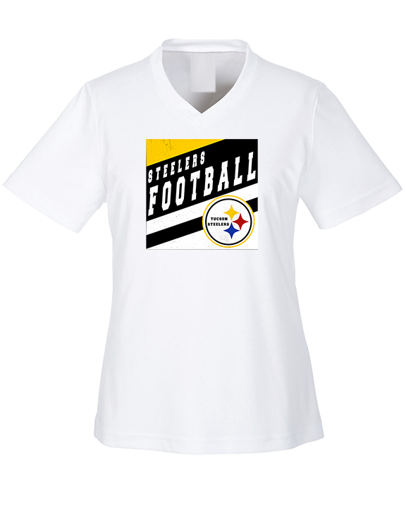 Tucson Steelers Football Square - Womens Performance Shirt