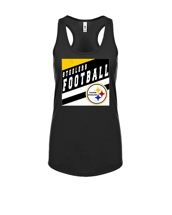 Tucson Steelers Football Square - Womens Tank Top