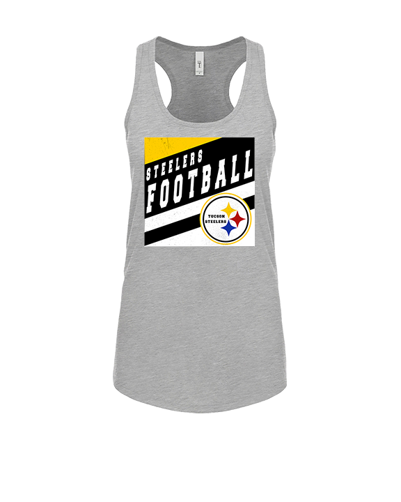 Tucson Steelers Football Square - Womens Tank Top