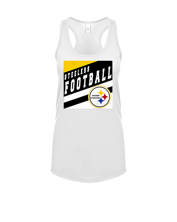 Tucson Steelers Football Square - Womens Tank Top