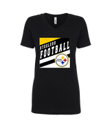 Tucson Steelers Football Square - Womens Vneck