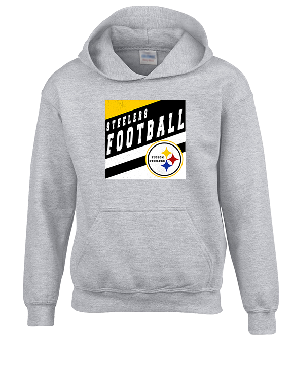 Tucson Steelers Football Square - Youth Hoodie