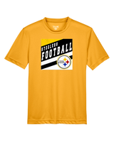 Tucson Steelers Football Square - Youth Performance Shirt