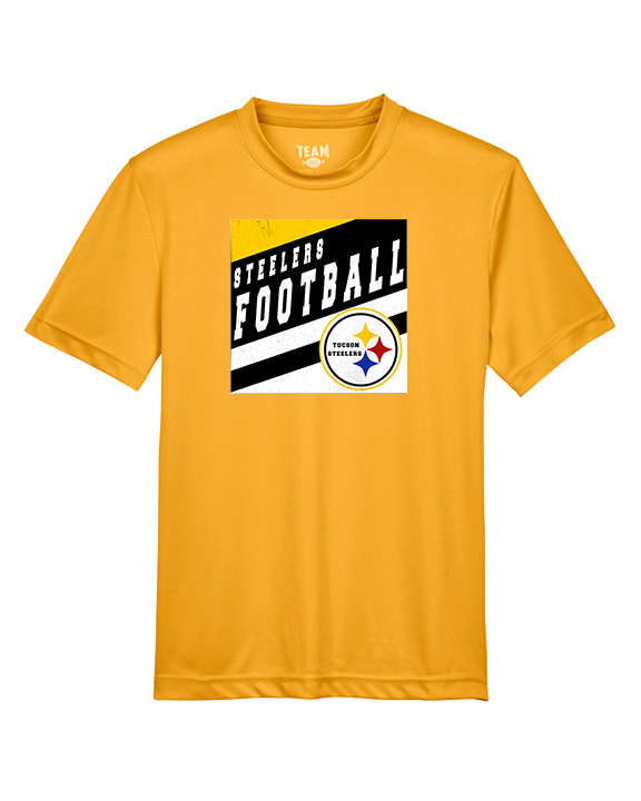 Tucson Steelers Football Square - Youth Performance Shirt