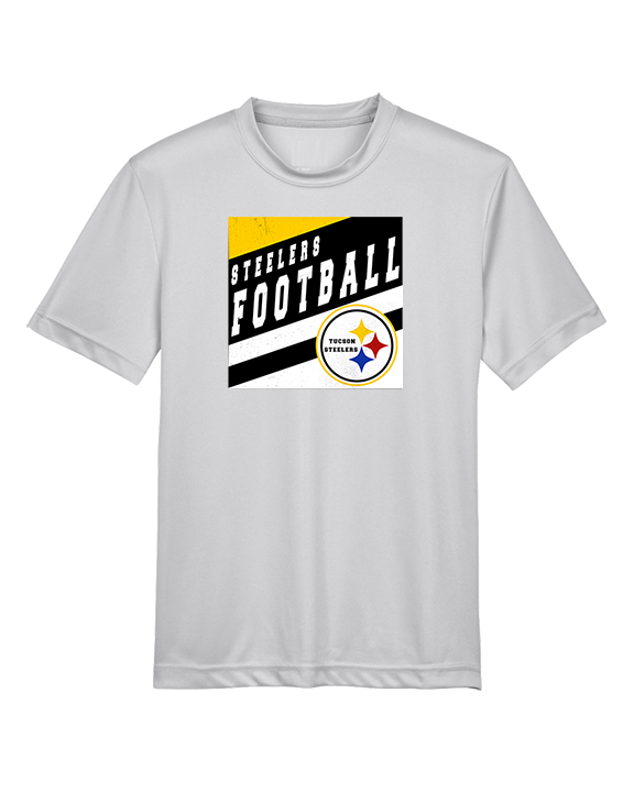 Tucson Steelers Football Square - Youth Performance Shirt