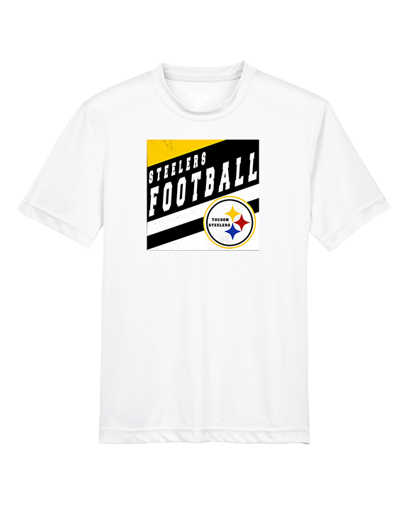 Tucson Steelers Football Square - Youth Performance Shirt