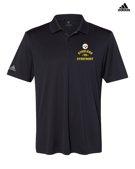 Tucson Steelers Football Vs Everybody - Mens Adidas Polo