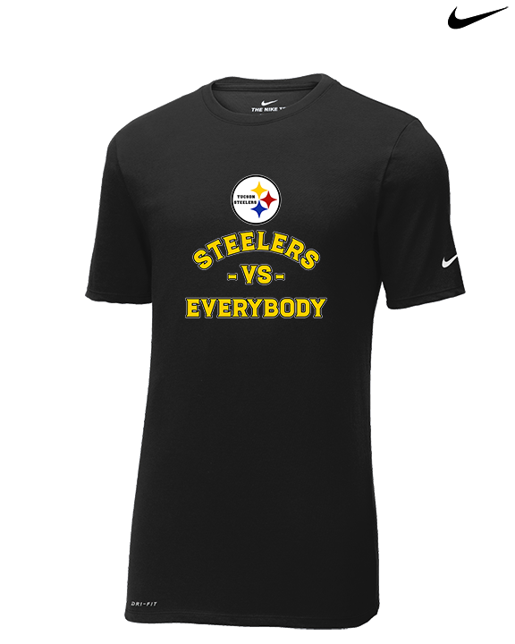 Tucson Steelers Football Vs Everybody - Mens Nike Cotton Poly Tee