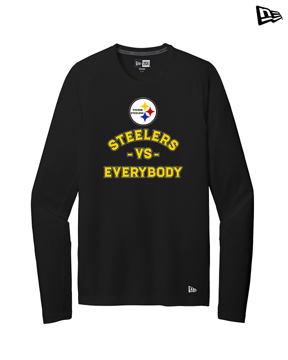 Tucson Steelers Football Vs Everybody - New Era Performance Long Sleeve