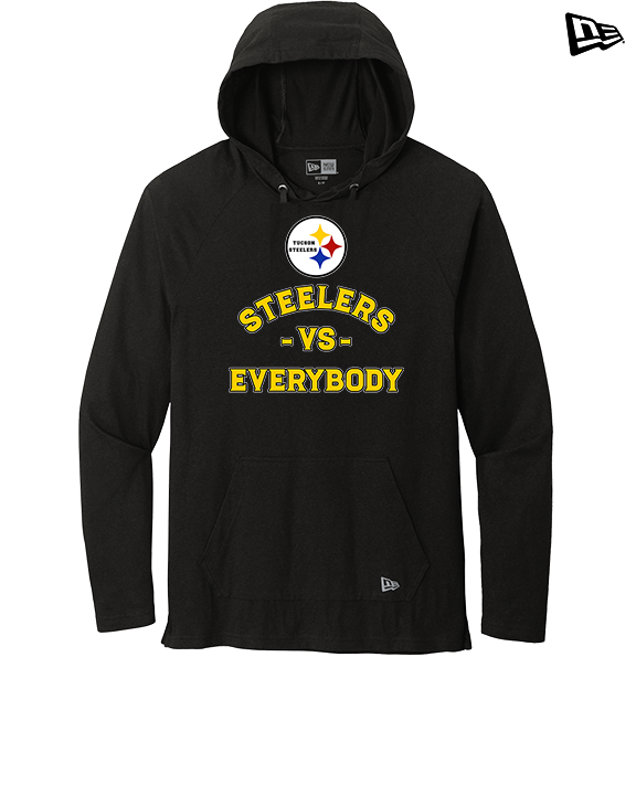 Tucson Steelers Football Vs Everybody - New Era Tri-Blend Hoodie