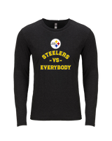 Tucson Steelers Football Vs Everybody - Tri-Blend Long Sleeve