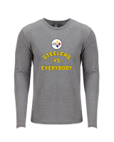 Tucson Steelers Football Vs Everybody - Tri-Blend Long Sleeve
