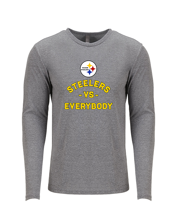 Tucson Steelers Football Vs Everybody - Tri-Blend Long Sleeve