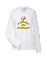 Tucson Steelers Football Vs Everybody - Womens Performance Longsleeve
