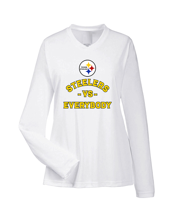 Tucson Steelers Football Vs Everybody - Womens Performance Longsleeve