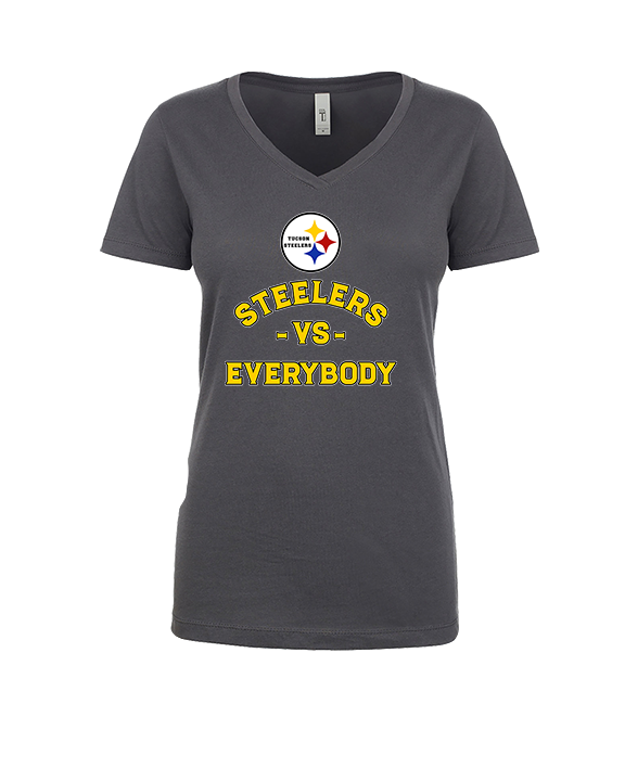 Tucson Steelers Football Vs Everybody - Womens Vneck