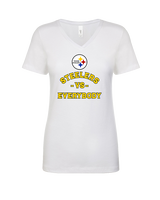 Tucson Steelers Football Vs Everybody - Womens Vneck