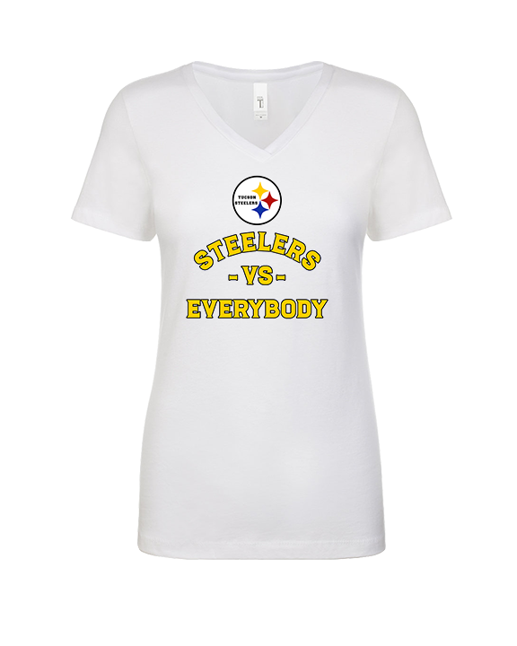 Tucson Steelers Football Vs Everybody - Womens Vneck