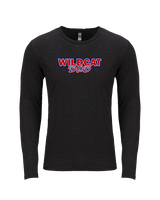Tucson Wildcats Football Dad - Tri-Blend Long Sleeve