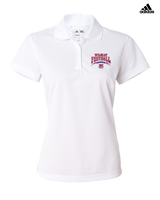 Tucson Wildcats Football Football v2 - Adidas Womens Polo