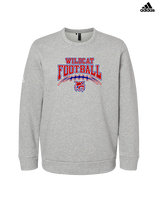 Tucson Wildcats Football Football v2 - Mens Adidas Crewneck