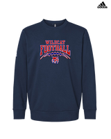 Tucson Wildcats Football Football v2 - Mens Adidas Crewneck