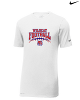 Tucson Wildcats Football Football v2 - Mens Nike Cotton Poly Tee
