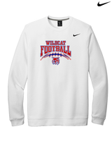 Tucson Wildcats Football Football v2 - Mens Nike Crewneck
