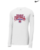 Tucson Wildcats Football Football v2 - Mens Nike Longsleeve