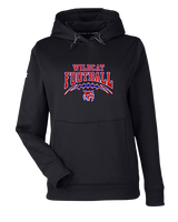 Tucson Wildcats Football Football v2 - Under Armour Ladies Storm Fleece