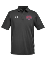 Tucson Wildcats Football Football v2 - Under Armour Mens Tech Polo