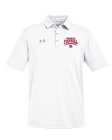 Tucson Wildcats Football Football v2 - Under Armour Mens Tech Polo