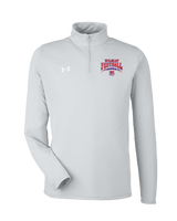 Tucson Wildcats Football Football v2 - Under Armour Mens Tech Quarter Zip