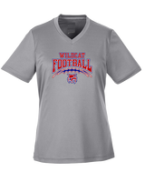 Tucson Wildcats Football Football v2 - Womens Performance Shirt