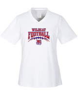 Tucson Wildcats Football Football v2 - Womens Performance Shirt