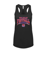 Tucson Wildcats Football Football v2 - Womens Tank Top