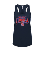 Tucson Wildcats Football Football v2 - Womens Tank Top