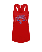 Tucson Wildcats Football Football v2 - Womens Tank Top