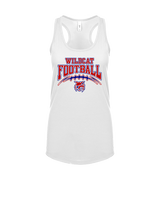 Tucson Wildcats Football Football v2 - Womens Tank Top