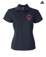 Tucson Wildcats Football Full Football v2 - Adidas Womens Polo
