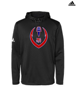 Tucson Wildcats Football Full Football v2 - Mens Adidas Hoodie