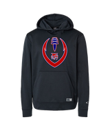 Tucson Wildcats Football Full Football v2 - Oakley Performance Hoodie
