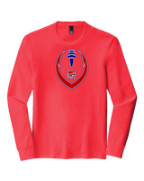 Tucson Wildcats Football Full Football v2 - Tri-Blend Long Sleeve