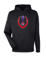Tucson Wildcats Football Full Football v2 - Under Armour Mens Storm Fleece