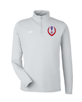 Tucson Wildcats Football Full Football v2 - Under Armour Mens Tech Quarter Zip